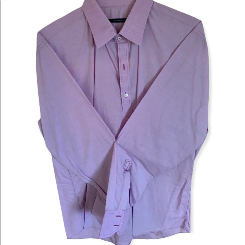 Zachary Prell dress shirt, purple, XL